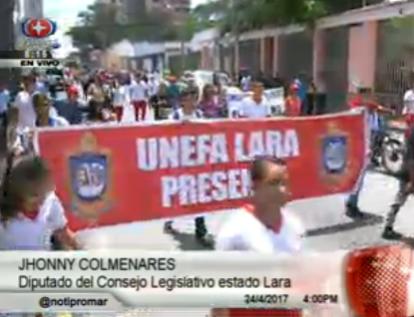 Militantes del Psuv marcharon por la paz y la vida en Barquisimeto - PromarTV