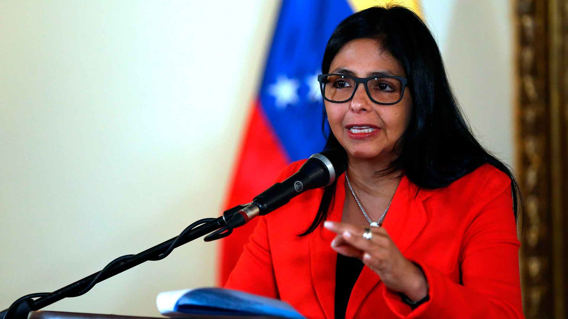 Delcy Rodríguez rechazó amenazas de EEUU contra Venezuela