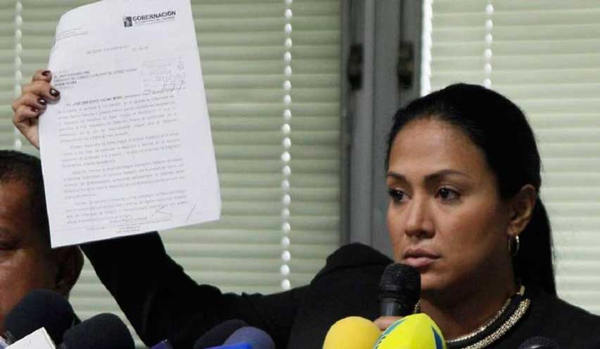 Laydi Gómez: Voy a ir al Consejo Federal de Gobierno
