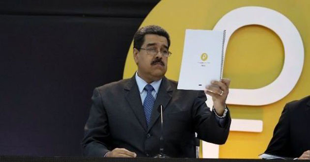 Maduro destaca el impacto de la preventa del Petro: “La Criptomoneda remeció los mercados”