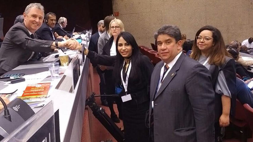 Diputados denunciaron crisis venezolana en la Unión Interparlamentaria