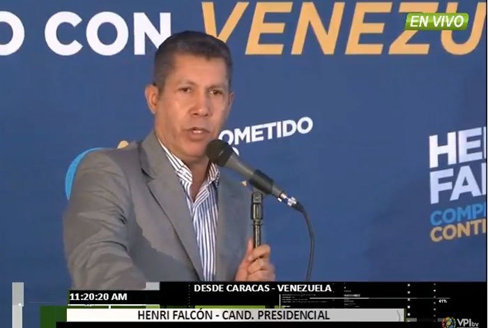 Henri Falcón presenta Programa de Gobierno en medio del alejamiento de la MUD