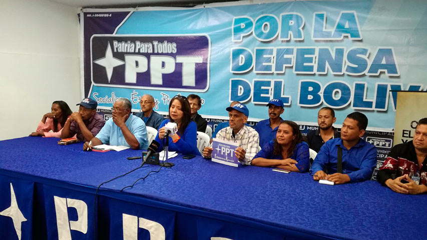 PPT pide enjuiciar a diputados opositores por traición a la patria