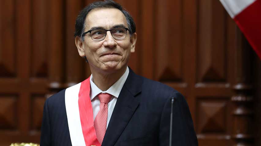 Martín Vizcarra es el nuevo presidente de Perú