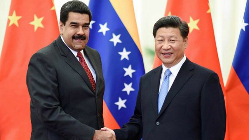 Maduro felicita a Xi Jinping por su reelección en China
