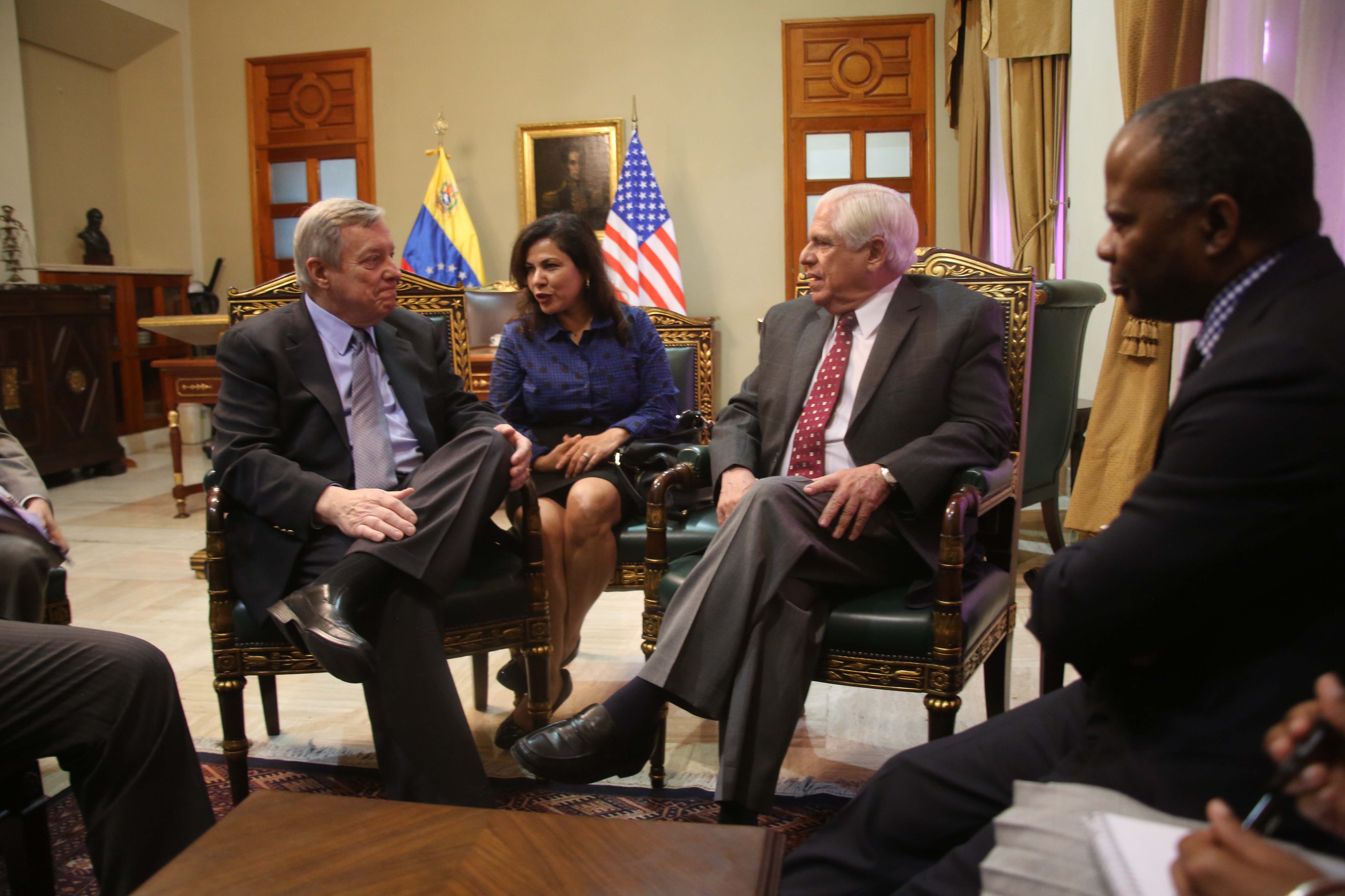 Senador de los EEUU Richard Joseph Durbin se reunió con la directiva de la AN