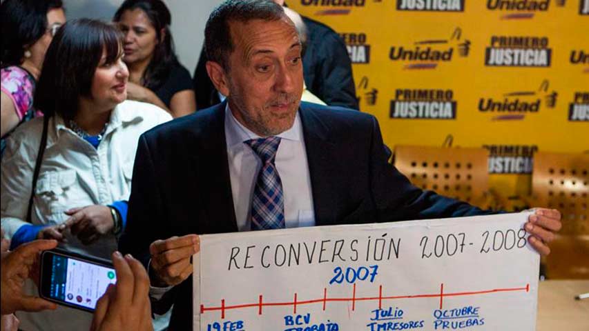 José Guerra: Reconversión monetaria debe ser postergada