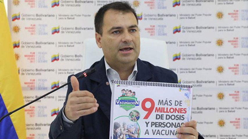López: Más de 9 millones serán atendidos por Plan Nacional de Vacunación