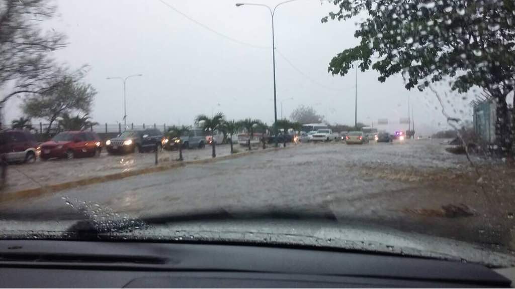 Fuertes lluvias se registran en todo el estado Lara