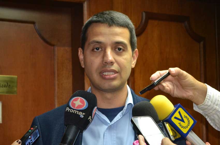 Alcalde del municipio Iribarren, Luis Jonás Reyes.