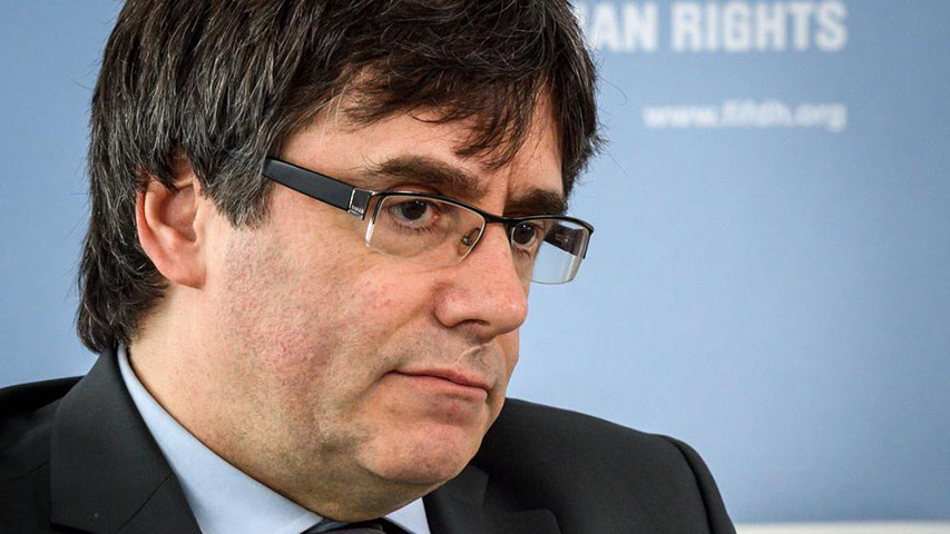 Puigdemont no podrá salir de Alemania sin autorización de la Fiscalía