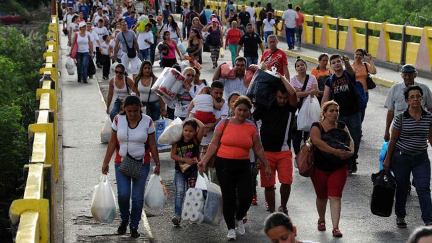 Cerca de 40% más de venezolanos ingresan a Colombia para abastecerse antes del 20M