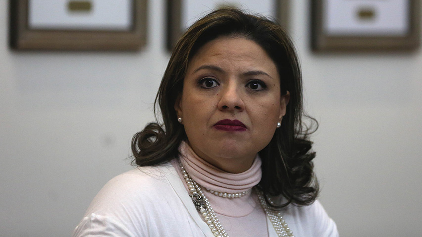 La ministra de Relaciones Exteriores de Guatemala, Sandra Jovel.