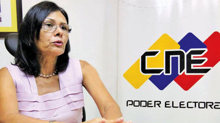 Rectora del CNE, Socorro Hernández
