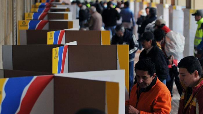 Colombia se prepara en total calma para la segunda vuelta electoral