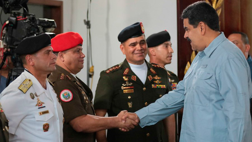 Presidente Maduro autorizó aumento de salario para integrantes de la FANB