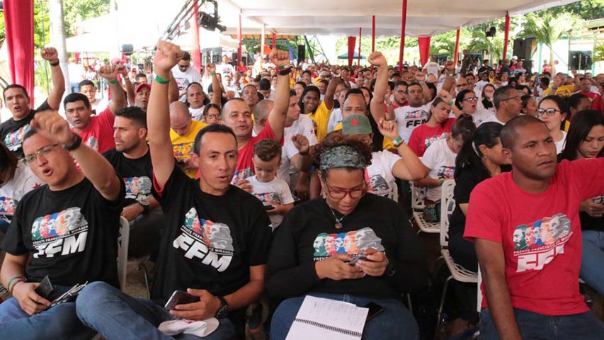 Maduro celebra el 15 aniversario del Frente Francisco de Miranda