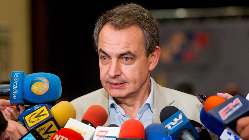 Expresidente de Gobierno de España Zapatero se reúne con oposición venezolana