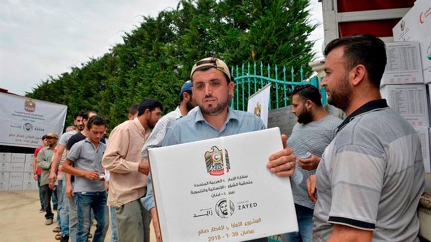 Grupo de refugiados sirios deja el Líbano para regresar a su país
