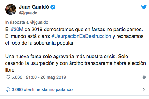 Foto: Twitter Juan Guaidó 
