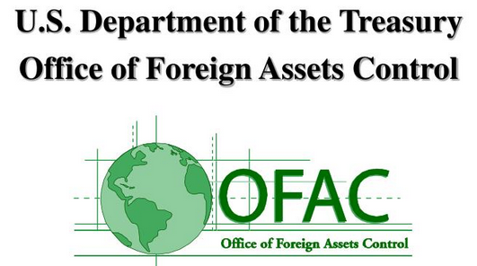 ofac tesoro departamento treasury department