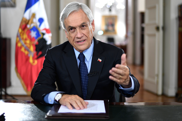 Sebastián Piñera - Presidente de Chile / Foto: Archivo