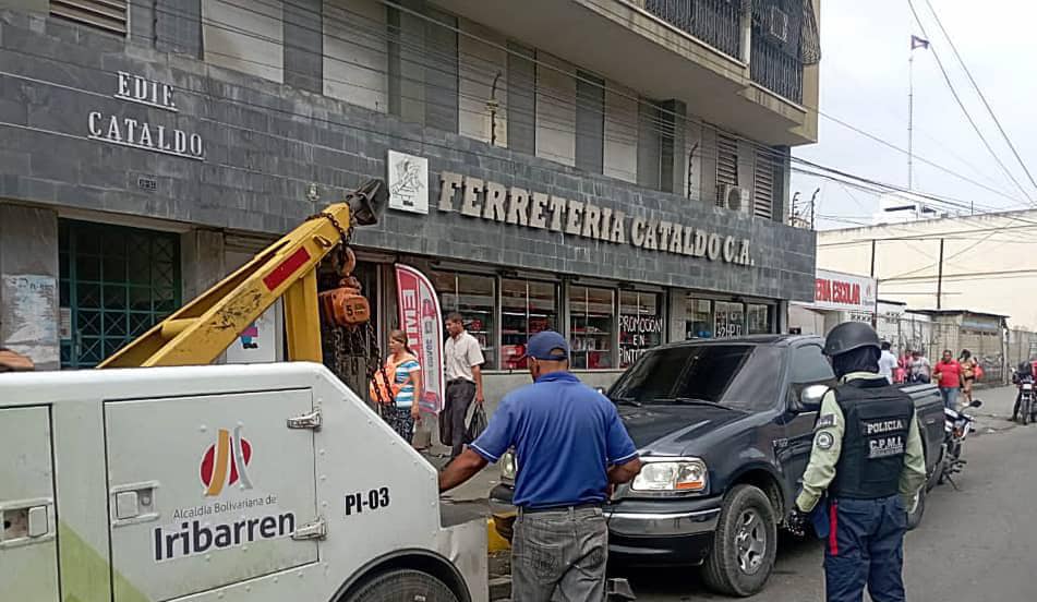 Policía Municipal de Iribarren aplica Plan de Reordenamiento de la Ciudad