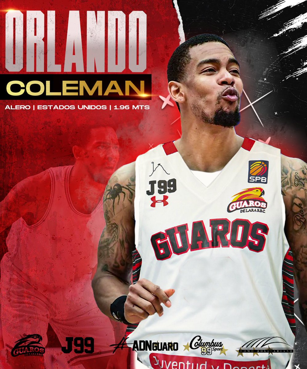 Orlando Coleman es la nueva pieza de importación de Guaros de Lara