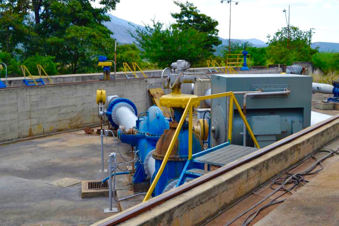 Activado cuarto motor en el Sistema Alto Tocuyo para generar 4.200 litros de agua por segundo